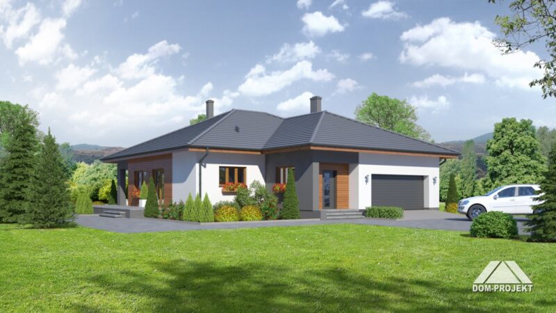 Bungalow Fertighaus B786