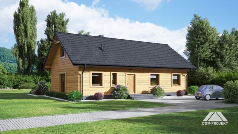 Bungalow Holzhaus B1428