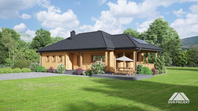 Bungalow mit Terrasse B1391