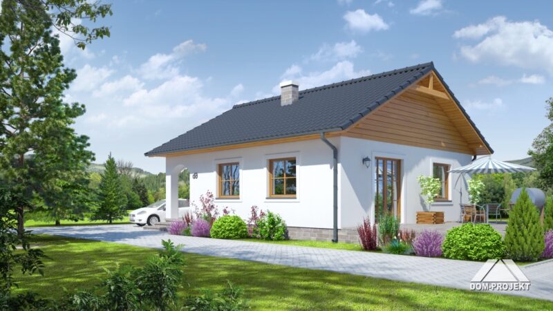 Eingeschossiges Wohnhaus B228