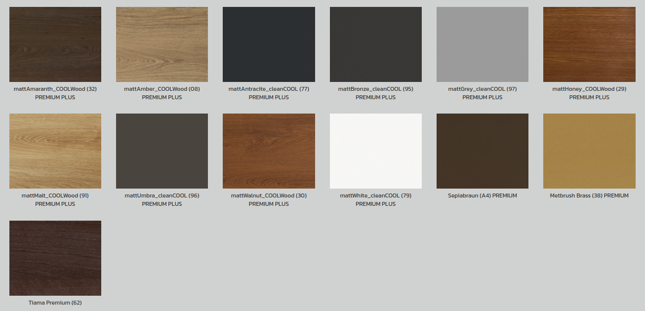 Fenster-Standardfarben