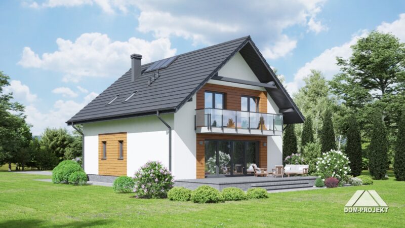 Fertighaus mit Dachgeschoss AH1354