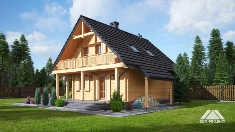Holzblockhäuser SH553