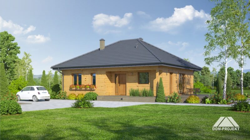 Holzhaus Bungalow B878