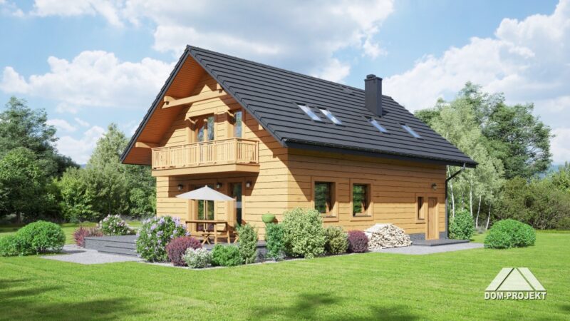 Holzwohnhaus einfamilienhaus SH1387