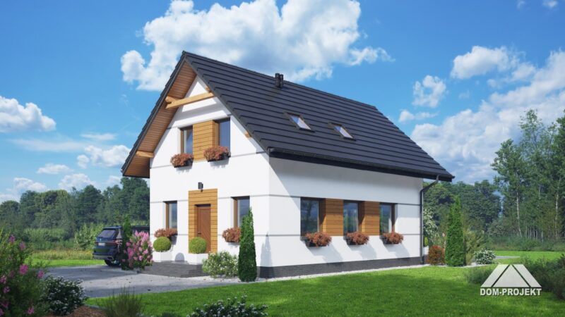 Kleine Holzhaus Fertighaus AH1628