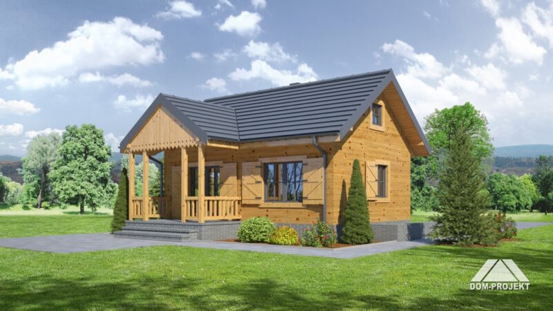 Kleines Bungalow B781