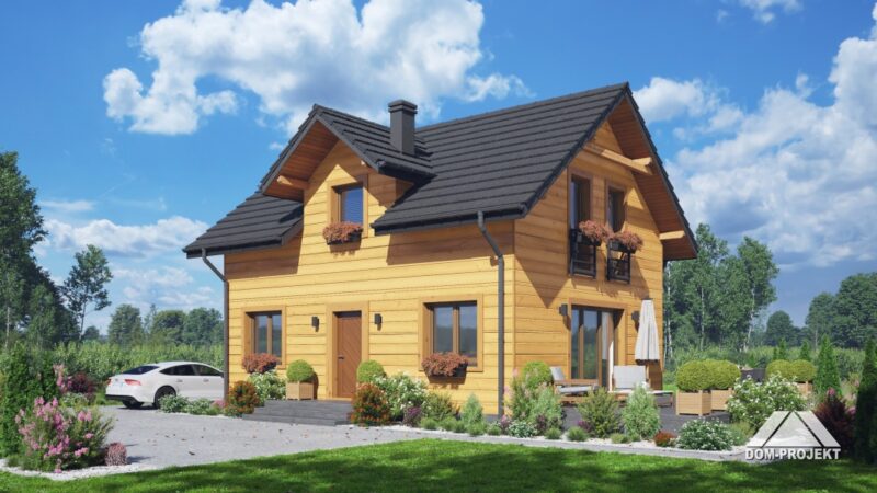 Kleines Holzhaus Bausatz SH1703