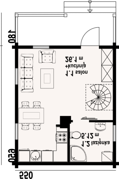 Architekten Bauplan