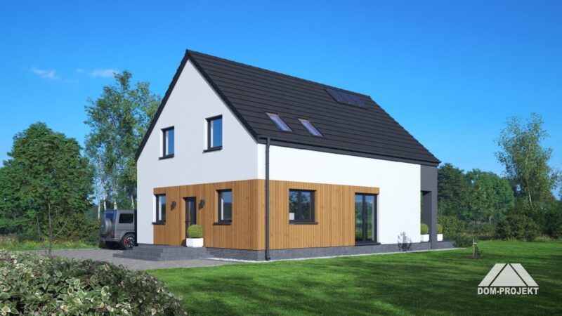 Satteldach Haus modern AH1840