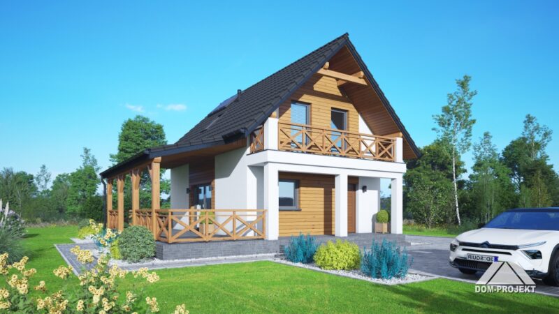 Schmales Haus Grundriss AH1844