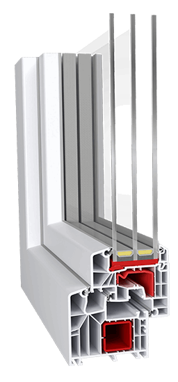 Thermo Luxus PVC-Fenster