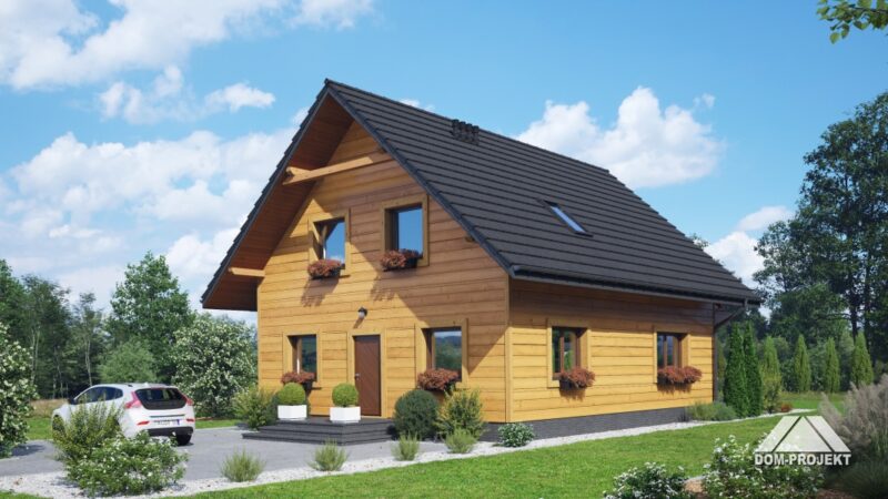 Winterfeste Holzhaus SH1595