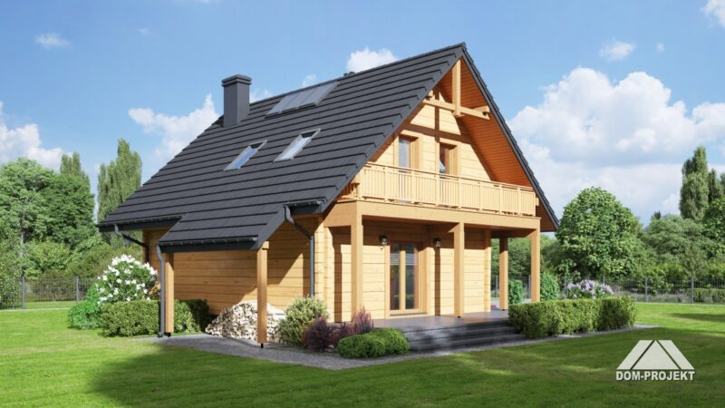 Winterfeste kleine Blockhaus SH1335
