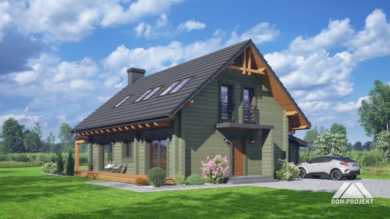 Winterfestes Blockhaus SH1728