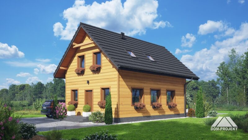 Wohnholzhaus 7x10m SH1627